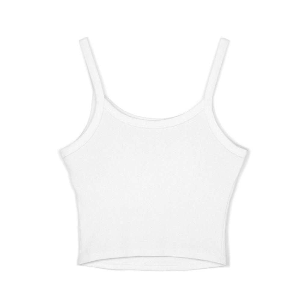 Aloha Days Turtle Crop Tank — Women's Spaghetti Strap Summer Top
