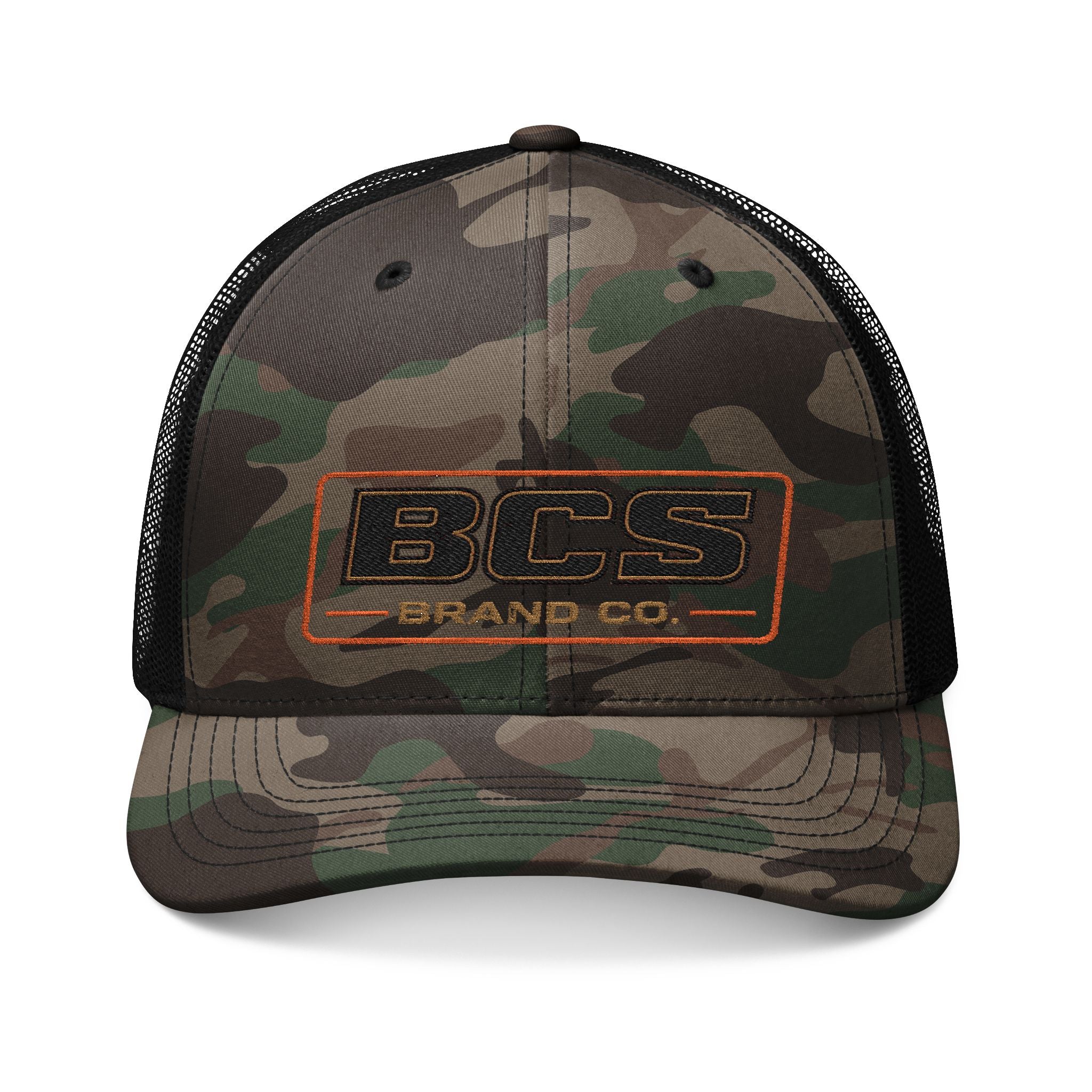 BCS Brand Co Camo Patch Hat – EST. 2026 Edition