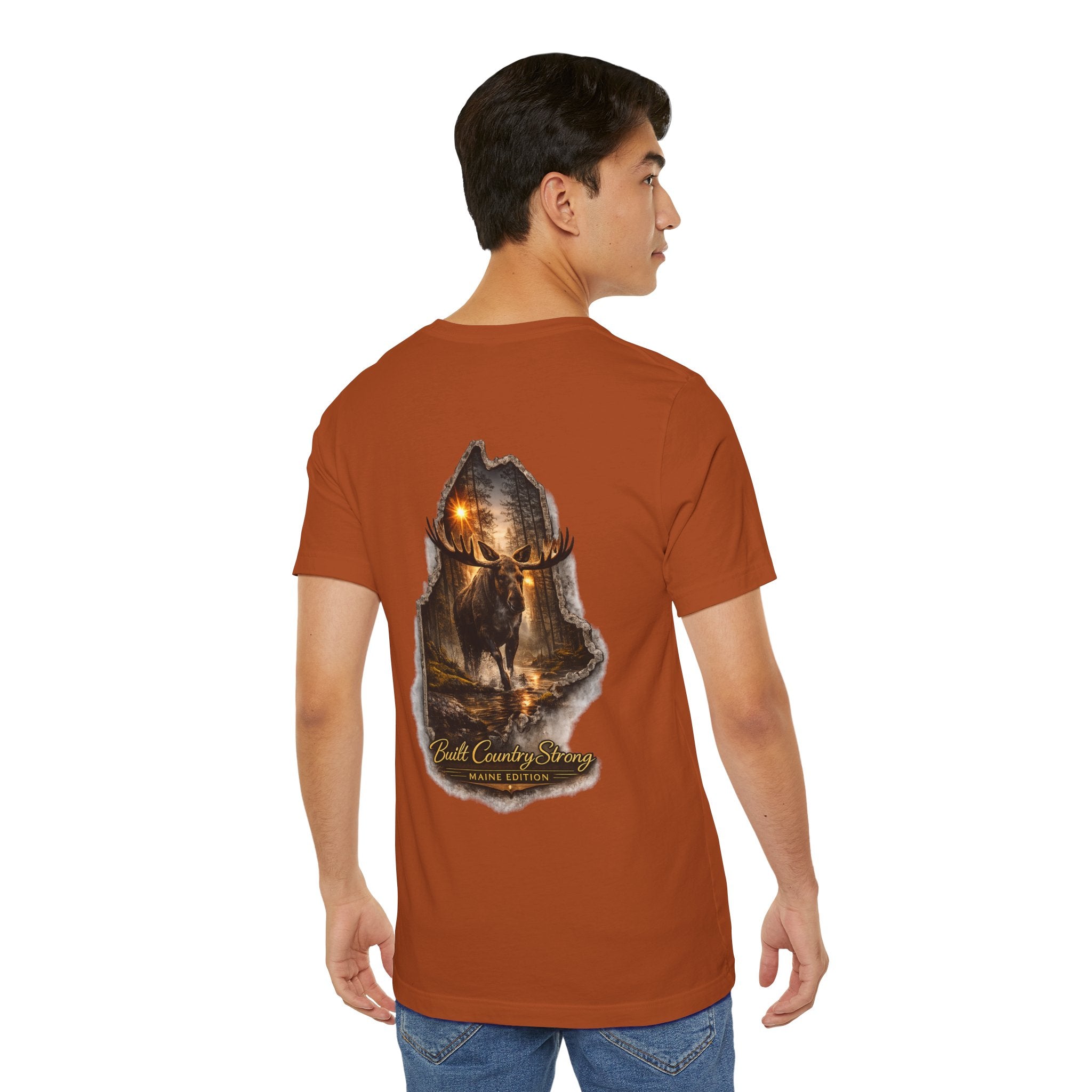 Maine Moose Shirt | BCS Heritage Series – Northeast | Built Country Strong