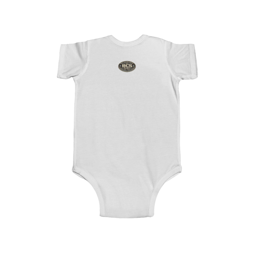 Daddy’s Little Bull – BCS Baby Western Bodysuit | Country Born Barn Raised