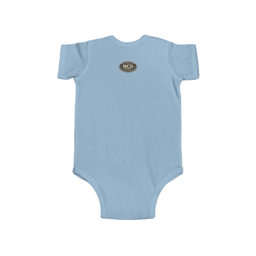 Daddy’s Little Bull – BCS Baby Western Bodysuit | Country Born Barn Raised