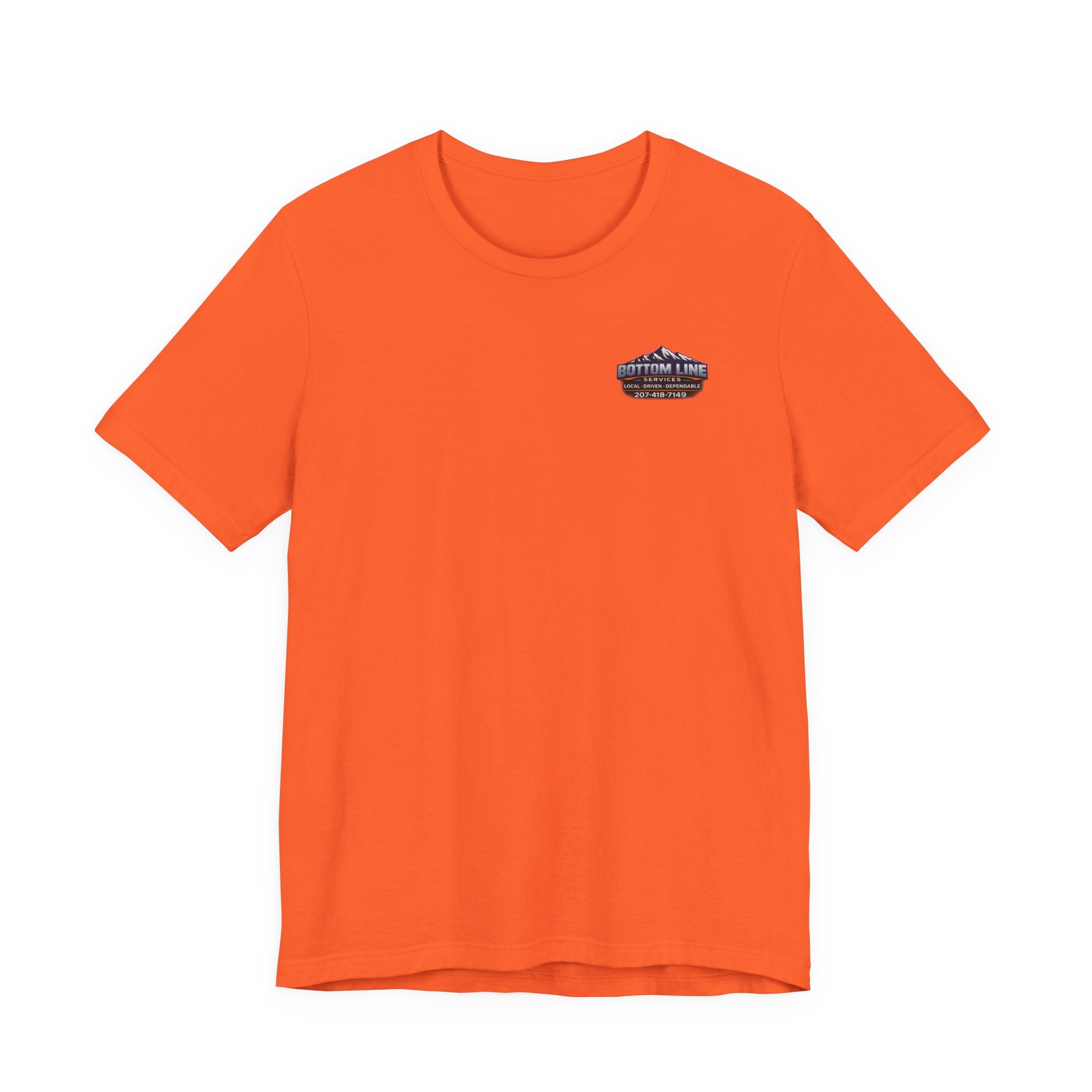Bottom Line Services Logo T-Shirt — Exterior Cleaning & Detailing Company Tee