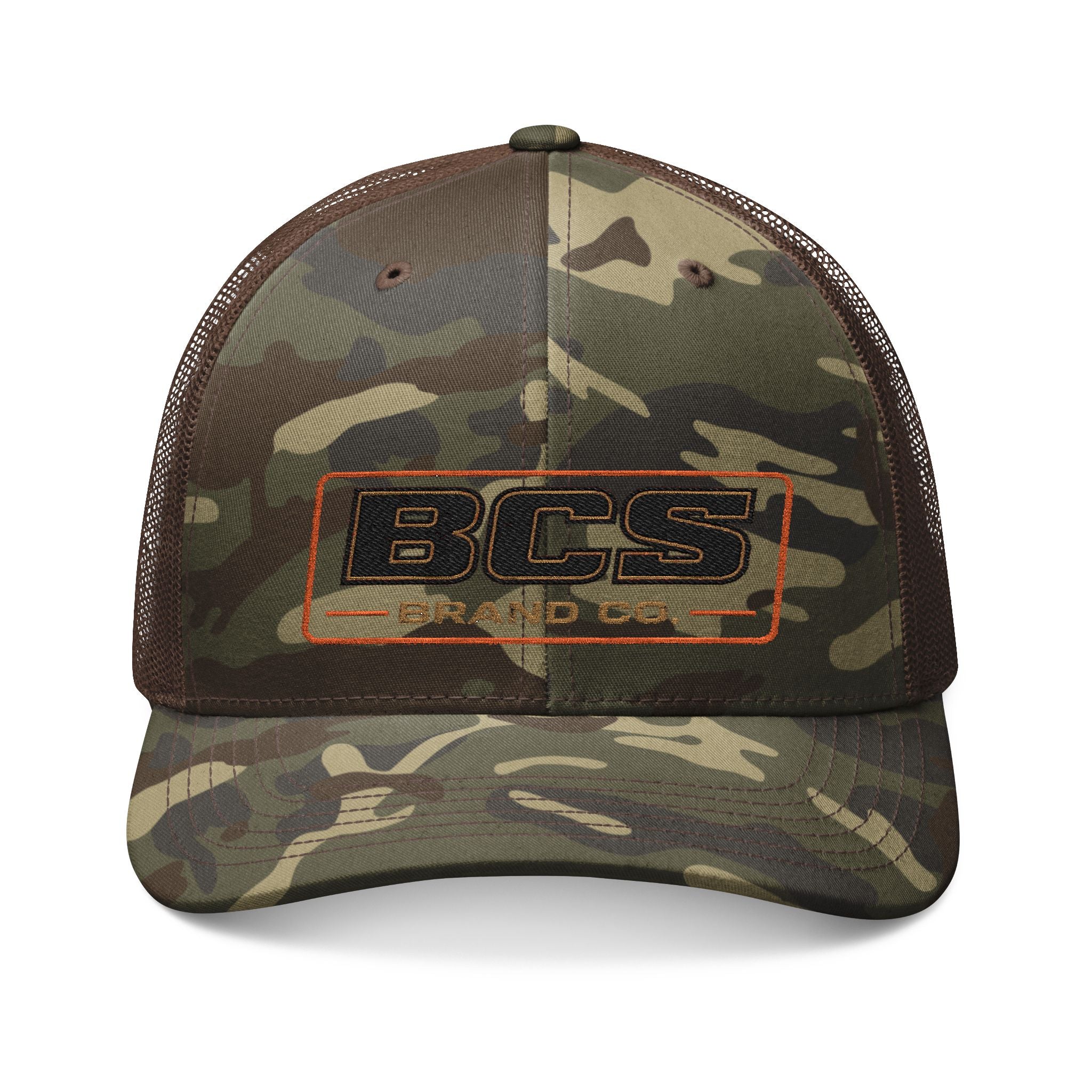 BCS Brand Co Camo Patch Hat – EST. 2026 Edition