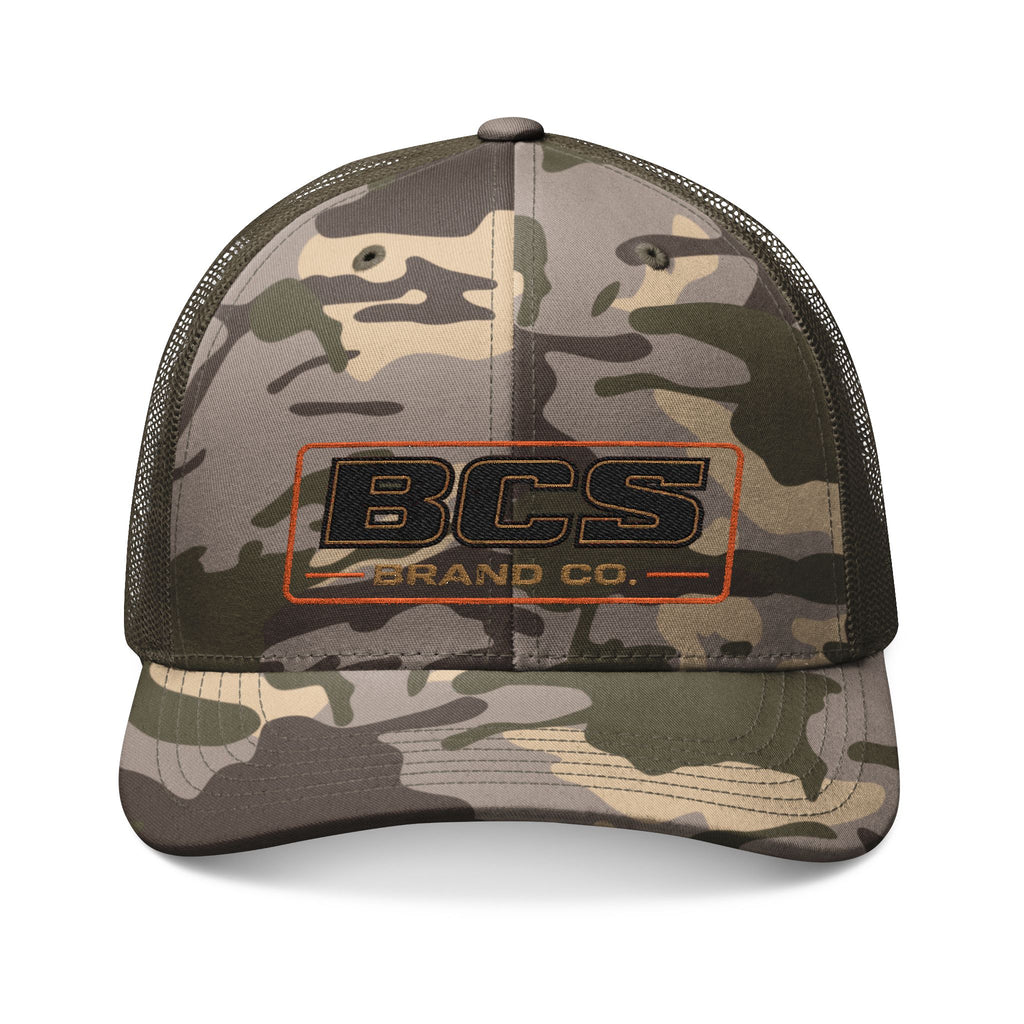 BCS Brand Co Camo Patch Hat – EST. 2026 Edition
