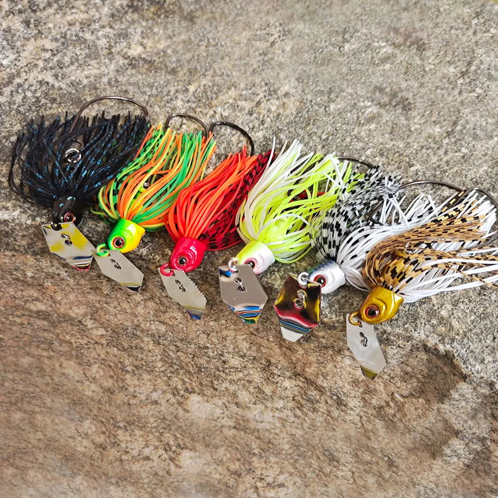 BCS Predator Chatterbait – Bass Fishing Spinner Jig
