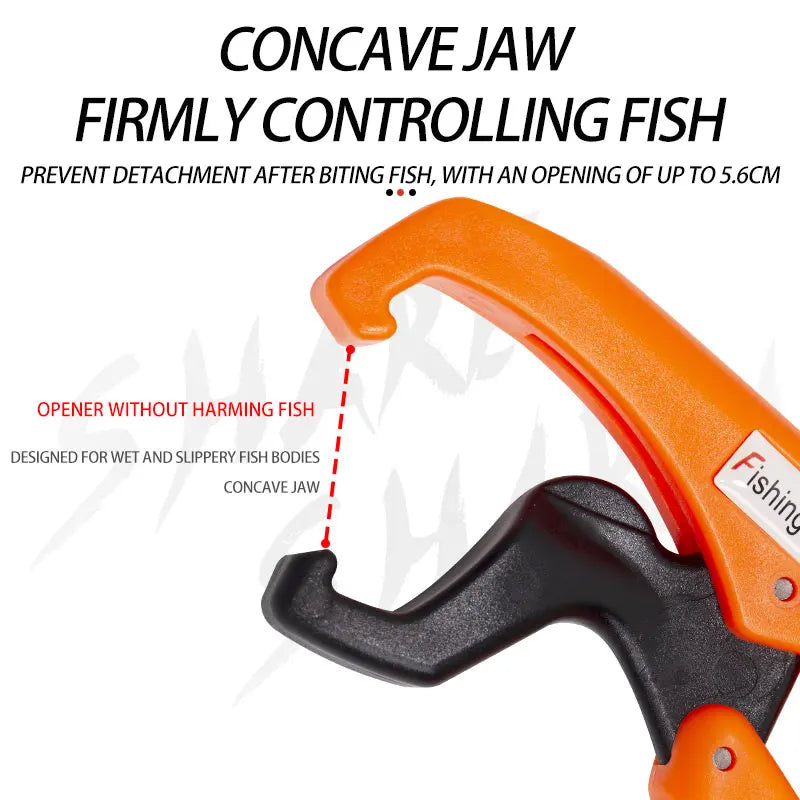 BCS Pro Angler Fish Lip Gripper with Safety Lanyard