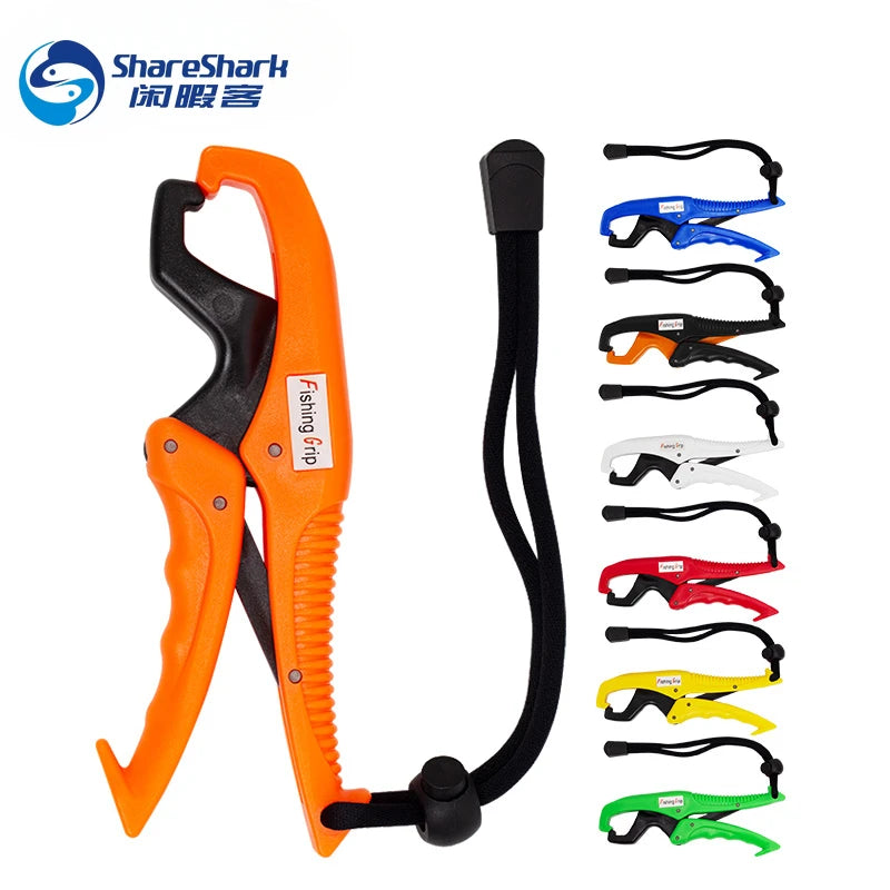 BCS Pro Angler Fish Lip Gripper with Safety Lanyard