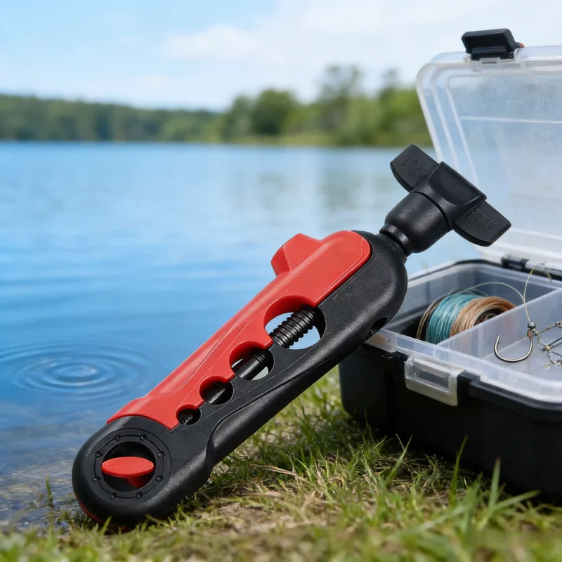 BCS Pro Fishing Line Spooler – No-Twist Reel Spooling Tool for Spinning & Baitcasting Reels